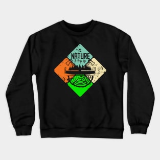 Colorful Nature Crewneck Sweatshirt